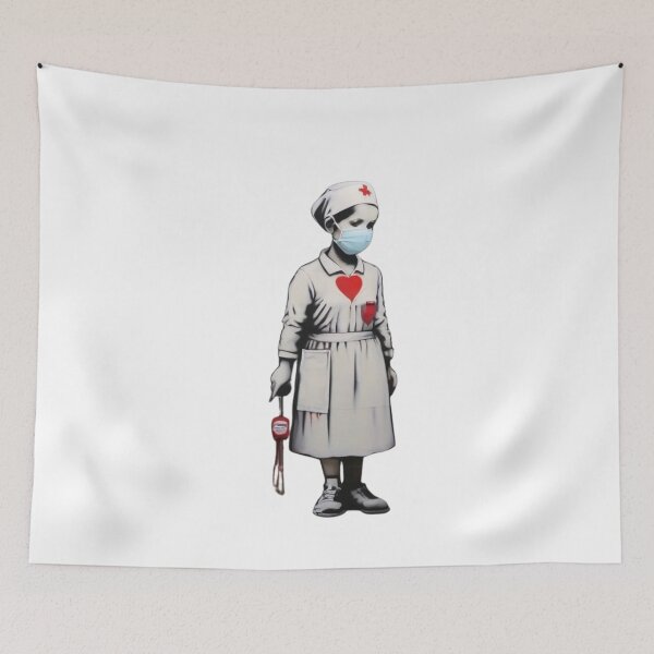 Artikelvorschau, Banksy-Krankenschwestern entworfen und verkauft von Gianyyu.