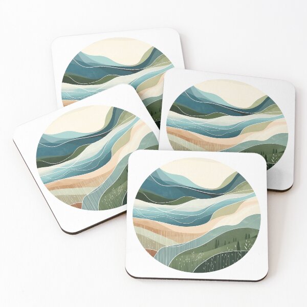 Item preview, Mountains Waves designed and sold by nimmitrends.