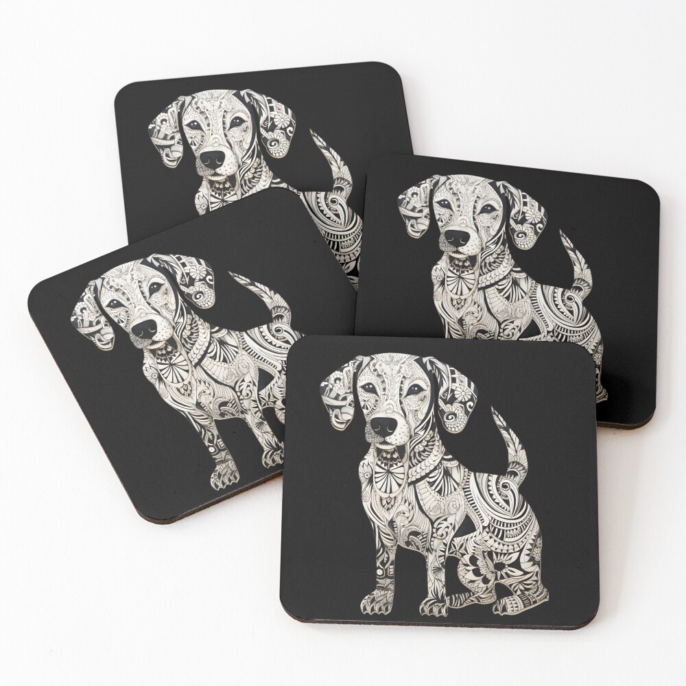 Item preview, Coasters (Set of 4) designed and sold by SilverlynDraws.