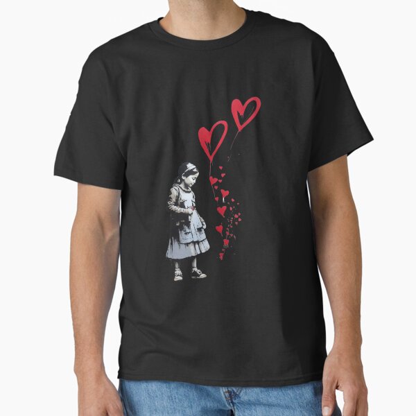Item preview, Banksy style Urban Street Art Child Love designed and sold by Gianyyu.