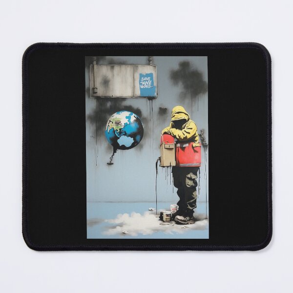 Item preview, Banksy Save My World (2) designed and sold by Gianyyu.