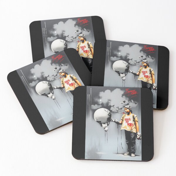 Item preview, Banksy Save My World designed and sold by Gianyyu.