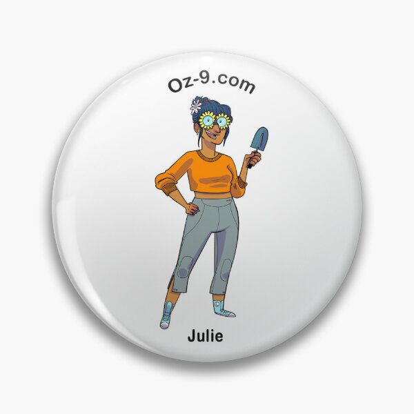 Item preview, Oz 9 podcast Julie (transparent backround) designed and sold by oz9olivia.
