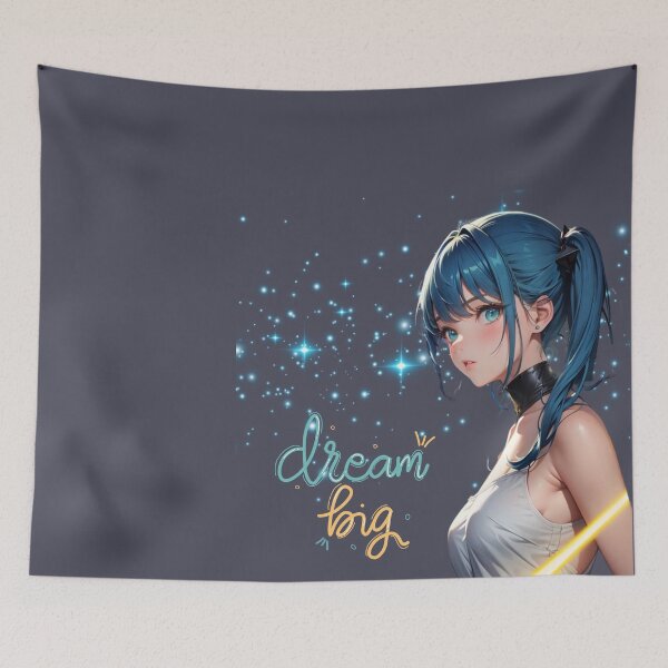 Item preview, Dream Big: Fantasy Waifu Design for Your Imaginative Oasis designed and sold by Anime-Community.