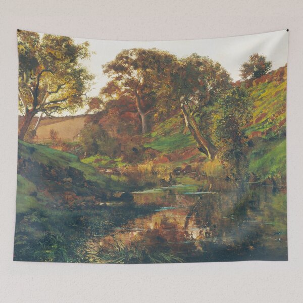 Item preview, Evening Merry Creek Julian Ashton Vintage Australian Art designed and sold by Jaydee001.