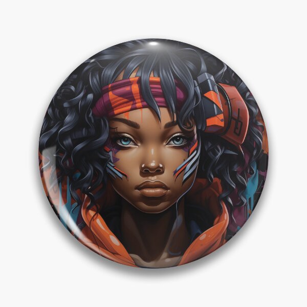 Item preview, Moonlit Dreamscape: Afrocentric Art designed and sold by UrbanEthnicArts.