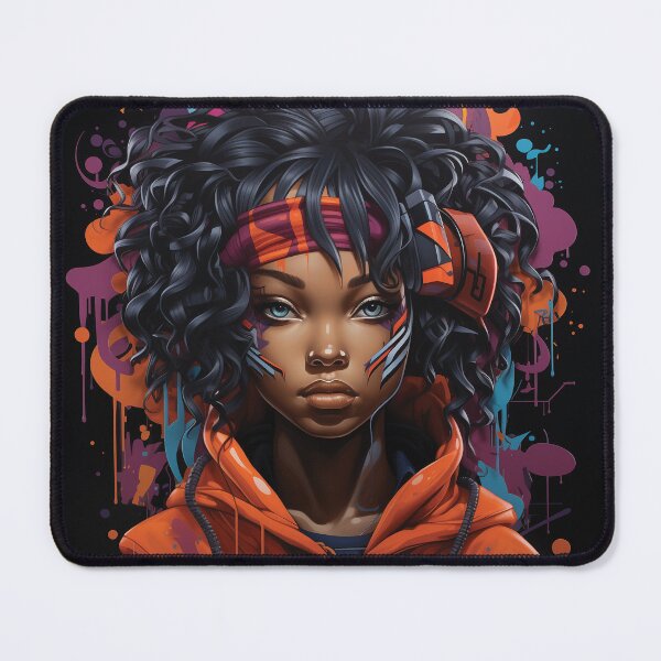 Item preview, Moonlit Dreamscape: Afrocentric Art designed and sold by UrbanEthnicArts.
