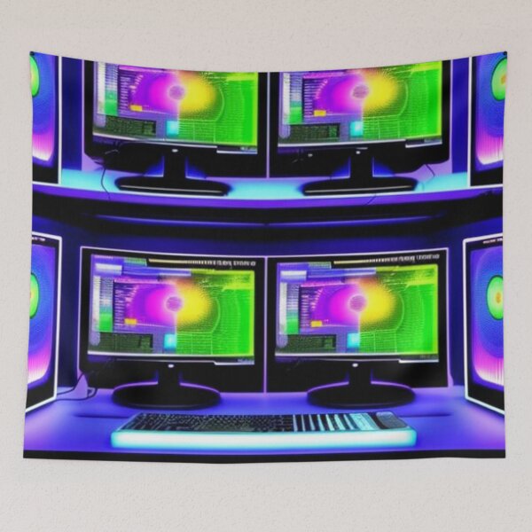 Item preview, Adding More Computers Monitors  designed and sold by TheDarkWardrobe.