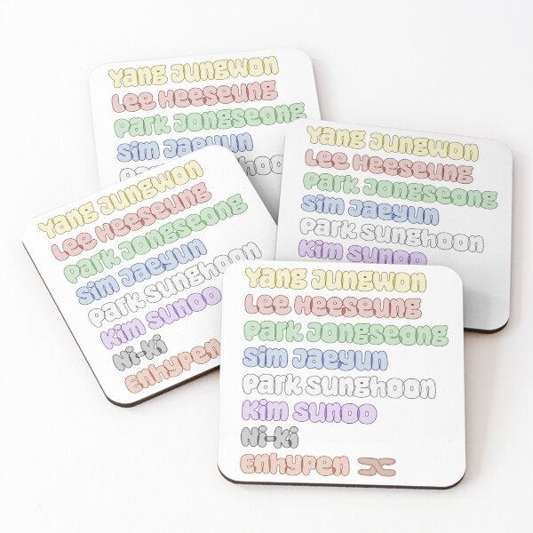 Item preview, Enhypen Fan Chant/Member Names designed and sold by lilymarg.