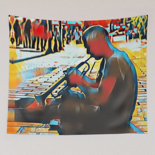 Item preview, Magical Chords of a Street Trumpeter designed and sold by Artbellachi.