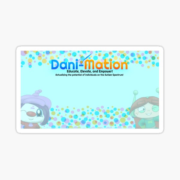 DaniMation Banner Sticker