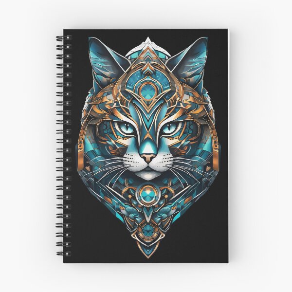 Item preview, Futuristic Cat 001 designed and sold by manifestroots.