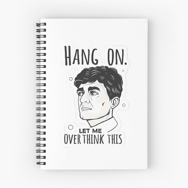 Item preview, A man thinking with hang on let me overthink this (t.s) designed and sold by Ahmedhazem12.