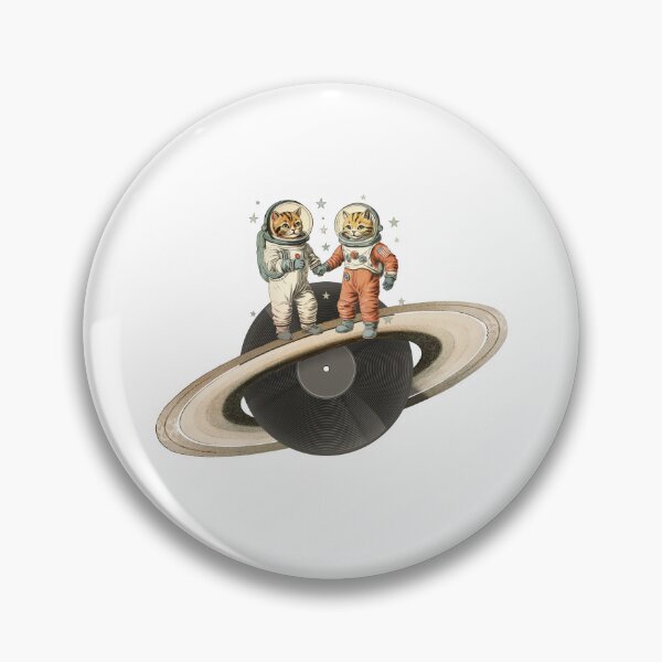 Item preview, Catronaut in Vinyl Planet designed and sold by chillaxcats.