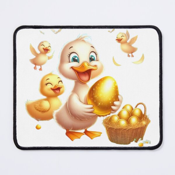 Item preview, Golden egg laying duck designed and sold by manishmagic.