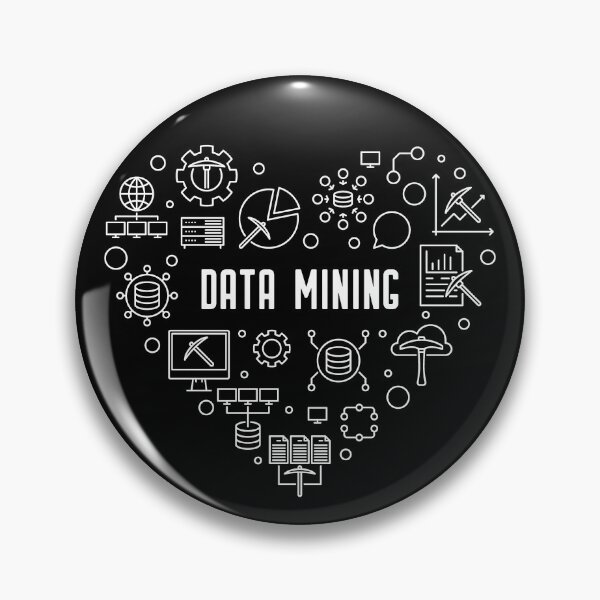 Artikelvorschau, Data Mining Heart Computer Science Thin-Line-Design für Programmierer entworfen und verkauft von venomousvector.