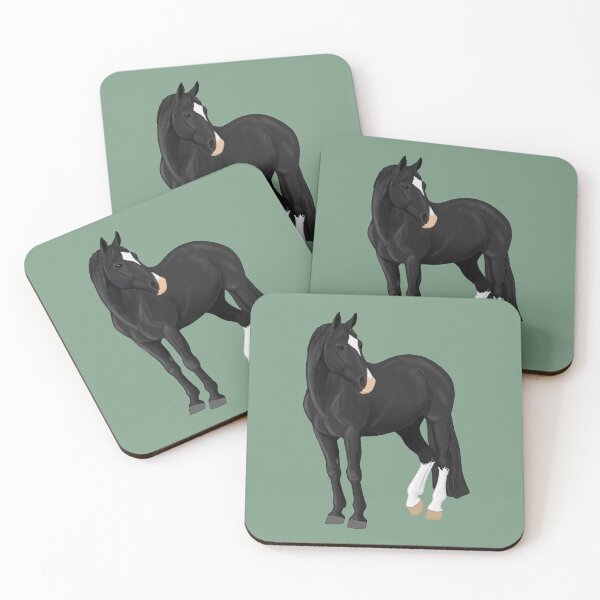 Artikelvorschau, Schwarzes Warmblutpferd entworfen und verkauft von DappledMoon.