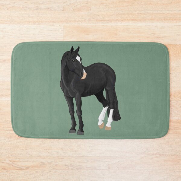 Item preview, Black Warmblood Horse designed and sold by DappledMoon.