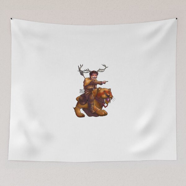 Item preview, Horned God - Cartoon Art designed and sold by Fae Visions Boutique.