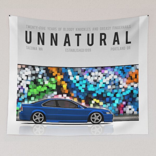 Item preview, Unnatural Car Club PNW: Blue Coupe CD7 designed and sold by The Last Lugnut.