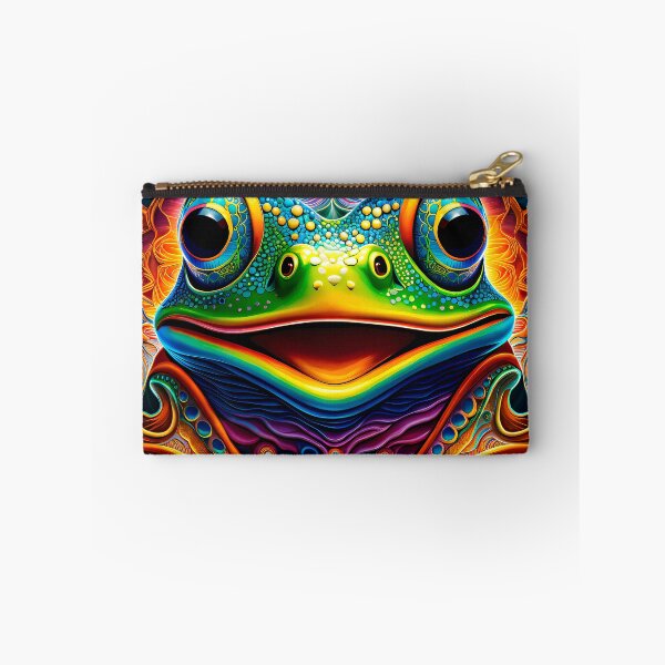 Item preview, Froggy Animal Spirit (32) - Trippy Psychedelic Frog designed and sold by TheThirdEye.