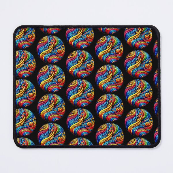 Item preview, Rainbow Strips- colourful vibrant pattern designed and sold by LoveDesignMania.