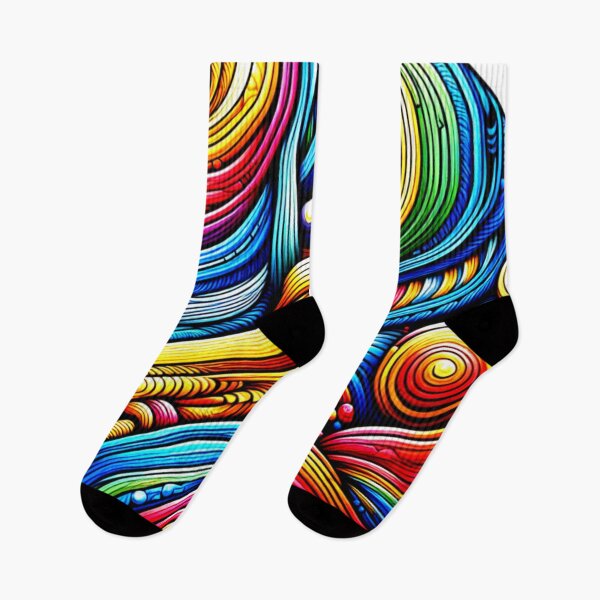 Item preview, Rainbow Strips- colourful vibrant pattern designed and sold by LoveDesignMania.