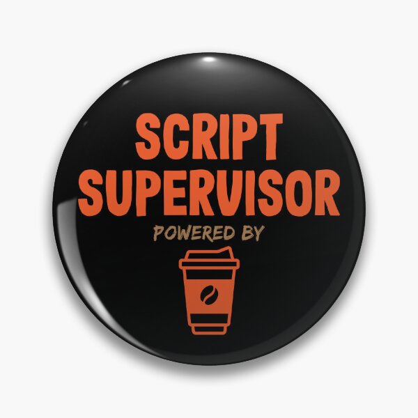 Aperçu de l'œuvre Superviseur de script propulsé par Coffee créée et vendue par NermilioDesigns.