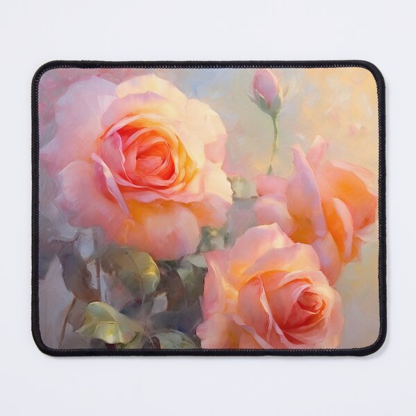 Item preview, Soft Pink Roses designed and sold by Red Witch Art.