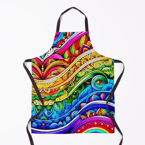 Item preview, Rainbow Strips- colourful vibrant pattern designed and sold by LoveDesignMania.