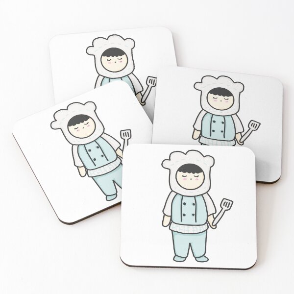 Item preview, Sleepy Cute Chef designed and sold by littleflabby.