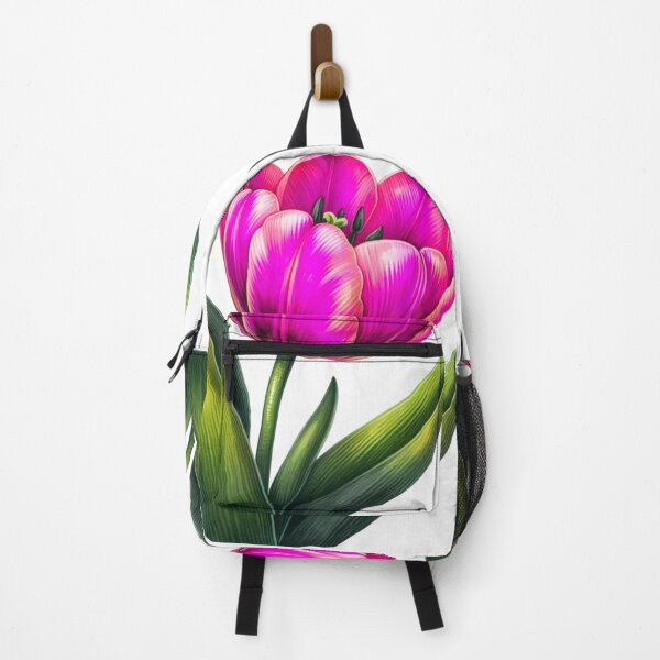 Artikelvorschau, Rosa Tulpen-Aquarellmalerei entworfen und verkauft von Star-Fragment.