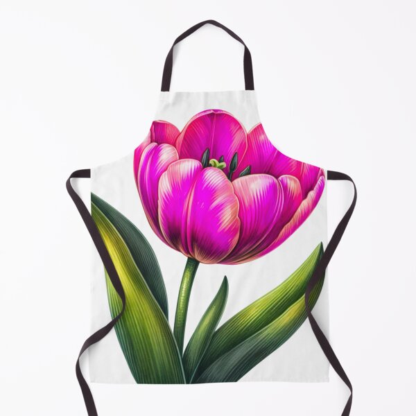 Artikelvorschau, Rosa Tulpen-Aquarellmalerei entworfen und verkauft von Star-Fragment.