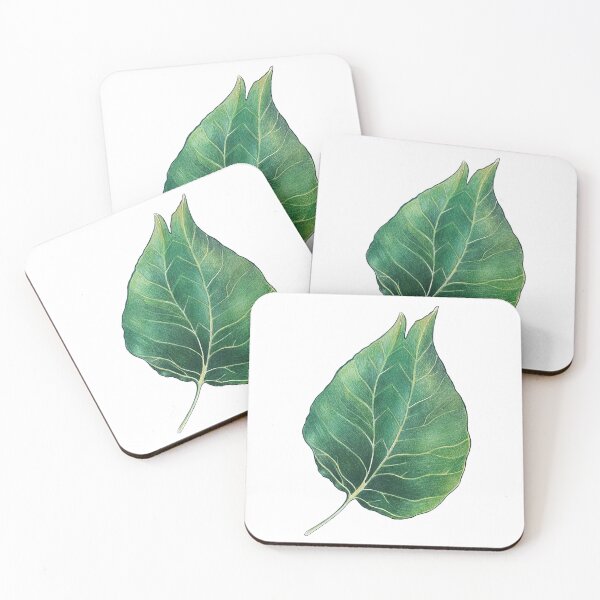 Item preview, Diverging Double Leaf designed and sold by ink-in-a-teacup.