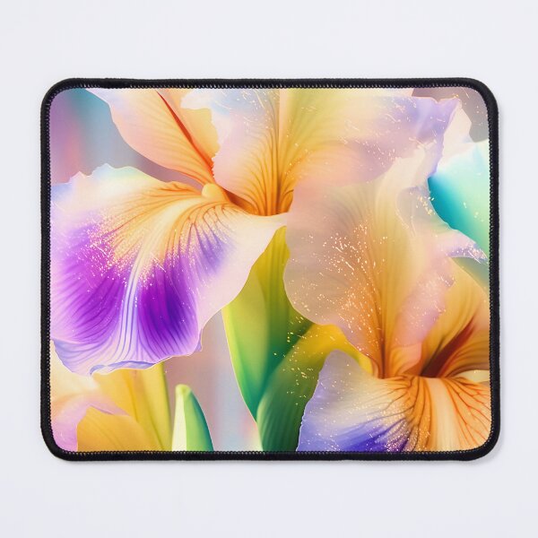 Item preview, Glowing Irises designed and sold by Red Witch Art.