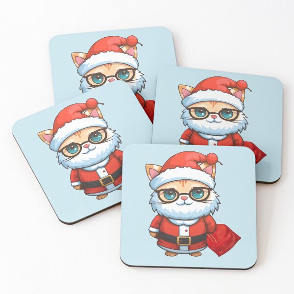 Item preview, Cat santa merry cristmas designed and sold by Walaipan.