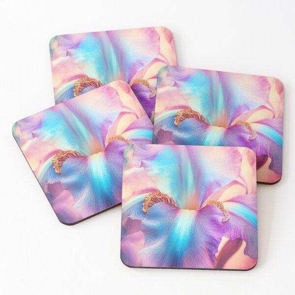 Item preview, Glowing Irises designed and sold by Red Witch Art.