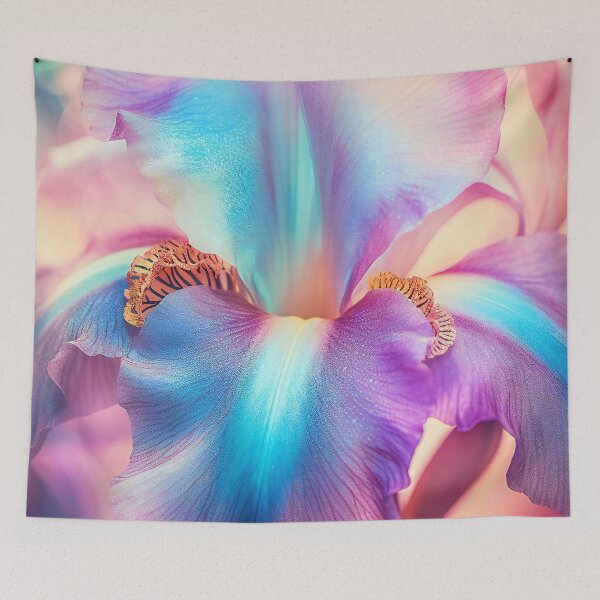 Item preview, Glowing Irises designed and sold by Red Witch Art.