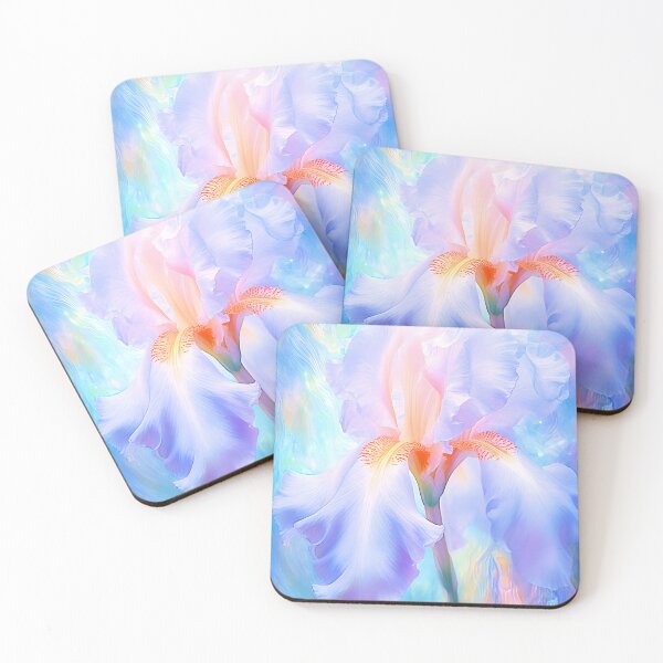 Item preview, Glowing Irises designed and sold by Red Witch Art.