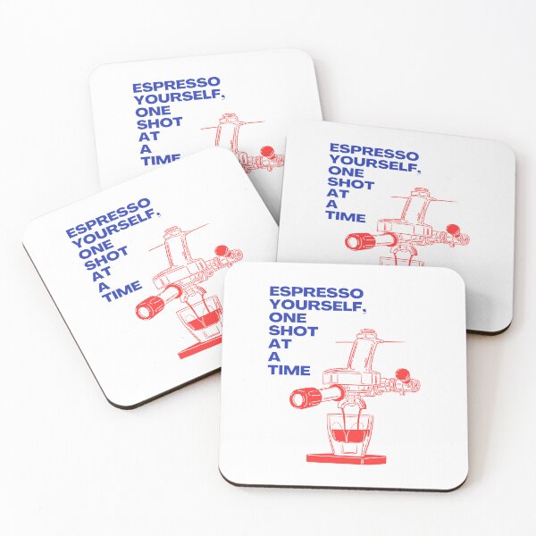 Item preview, Espresso Yourself One Shot at a Time - Express Yourself with Coffee designed and sold by Ranggasme.