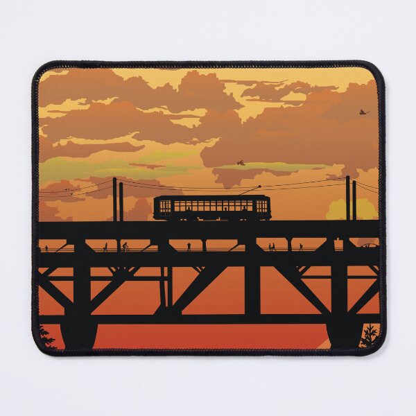 Item preview, Edmonton High Level at Sunset designed and sold by RSSDesignsYeg.