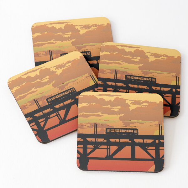 Item preview, Edmonton High Level at Sunset designed and sold by RSSDesignsYeg.