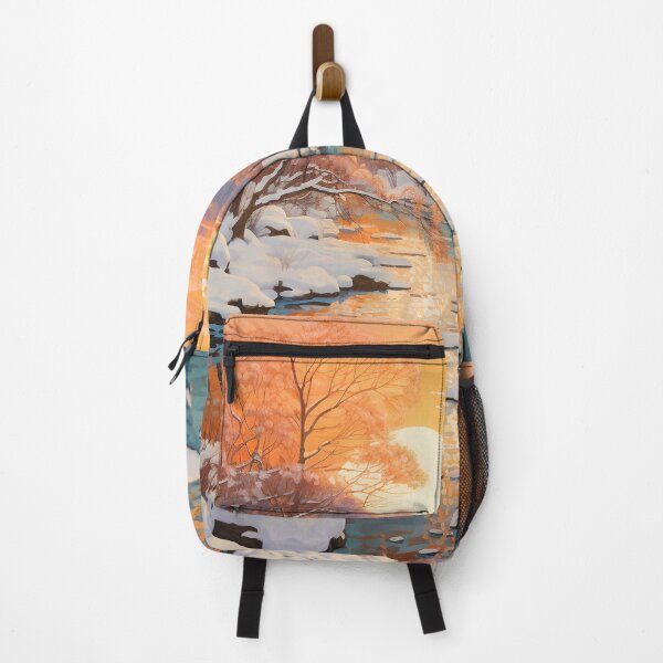 Item preview, First snow landscape designed and sold by Red Witch Art.