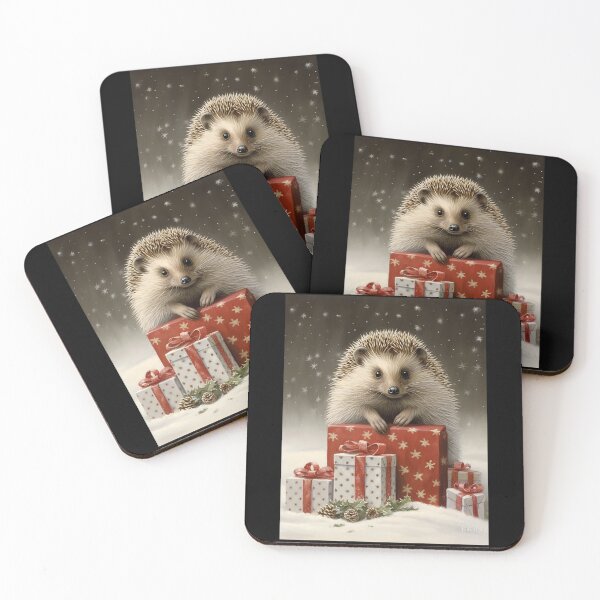 Item preview, Hedgehog With Presents designed and sold by Michealfashion.