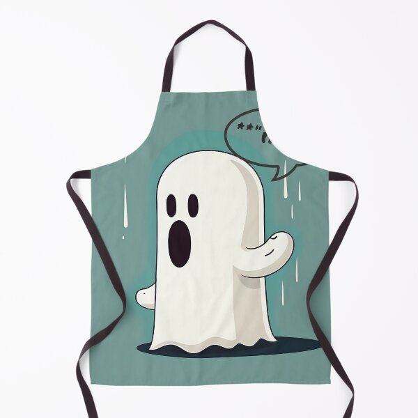Item preview, Quirky Ghost's Disapproving Boo designed and sold by inkArtistryfine.