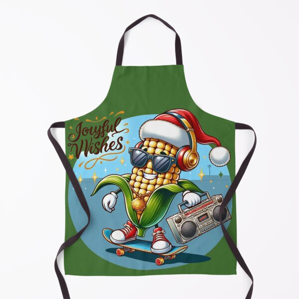 Item preview, Joyful wishes Funny corn in a musical style designed and sold by ArtFeverShop.