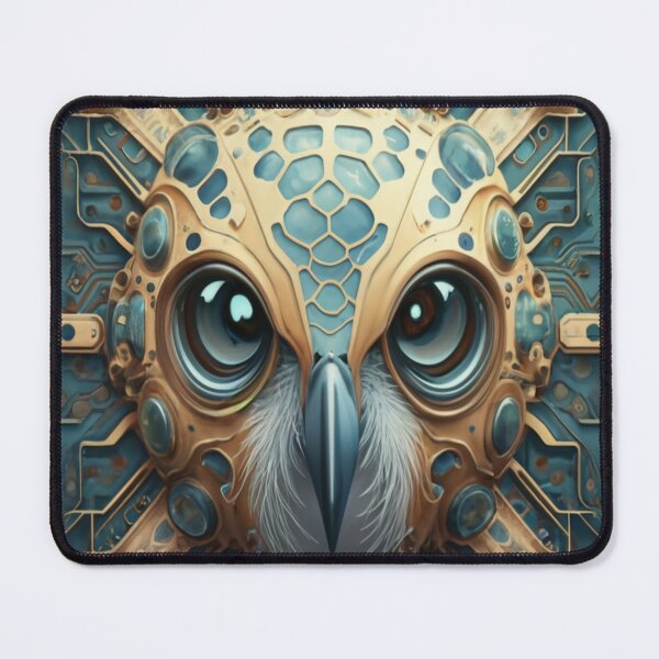 Item preview, Cybernetic Owl Fusion of Nature and Technology designed and sold by Nardaz.
