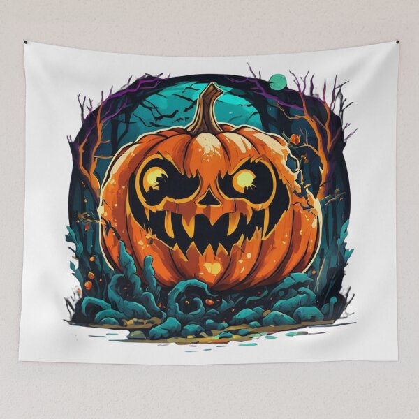 Item preview, Jack-o'-Lantern in the Woods designed and sold by Designowner.