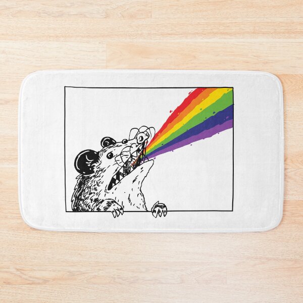 Item preview, Opossum Rainbow designed and sold by PopcornpunkART.