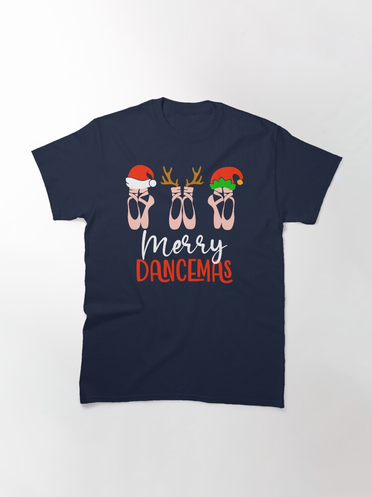 Thumbnail 3 of 7, Classic T-Shirt, Merry Dancemas Christmas Dancer designed and sold by hobbybox.